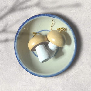 Open image in slideshow, Mushroom Earrings
